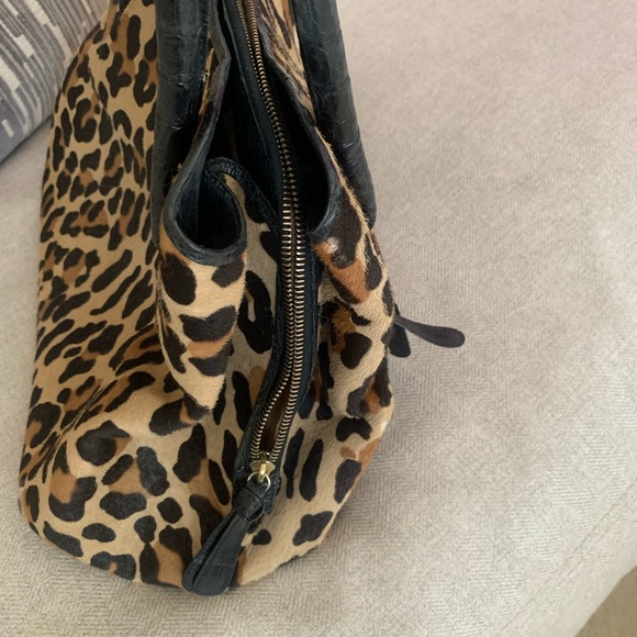 Nancy Gonzalez Leopard and Crocodile Handbag - Picture 13 of 14